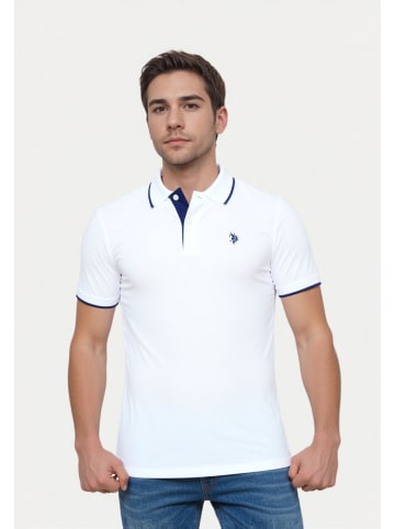 U.S. Polo Assn. Poloshirt in weiss