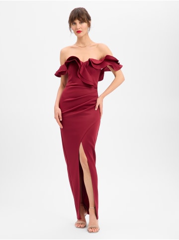 Lipsy Abendkleid in bordeaux - 0001