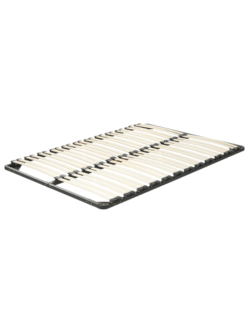 Beliani Lattenrahmen COMBOURG in Schwarz - (W) 140 x (H) 9 x (L) 200 cm