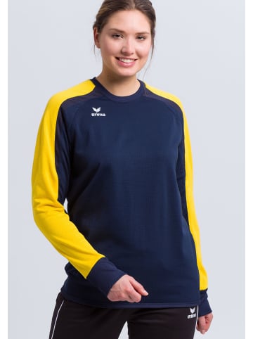 erima Liga 2.0 Sweatshirt in new navy/gelb/dark navy