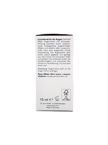 ALCINA Rosé Effekt Augencreme mit Concealer Effekt für frische Ausstrahlung 15 ml