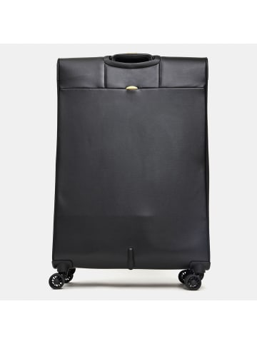 Mandarina Duck Eco Coated 4 Rollen Trolley XL 83 cm mit Dehnfalte black