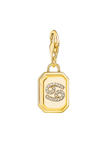 Thomas Sabo Charm-Anhänger in gold, weiß