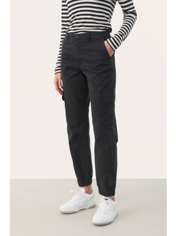 PART TWO Casual Hose SevensPW Contemporary fit in Blue Graphite