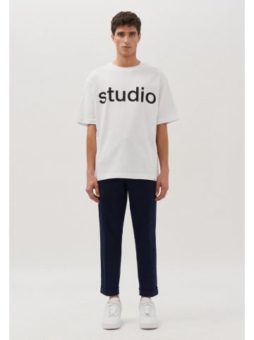 Studio Seidensticker T-Shirt Oversized in Weiß