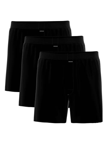Ammann Boxershort 3er Pack in Schwarz
