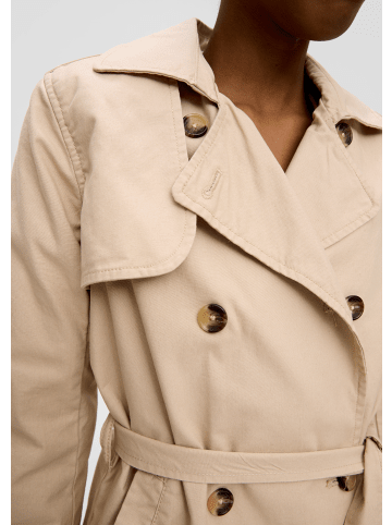 QS Outdoor-Jacke langarm in Beige