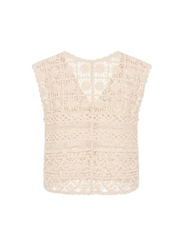VIRITA Women Vest in Beige