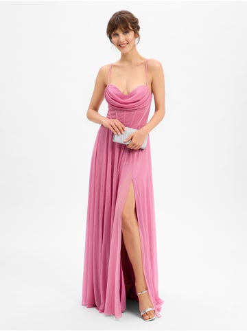 Marie Lund Abendkleid in rosa - 0003