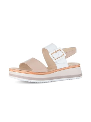 Gabor Plateau Sandalen in rosa