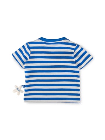 Sigikid T-Shirt Sea You in Weiß/Blau gestreift