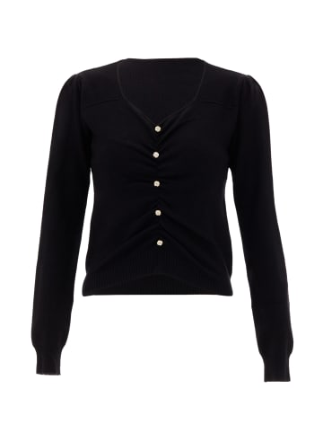 NAEMI Damen Strickpullover in Schwarz