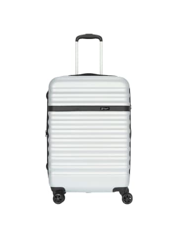 Bugatti Corium 4-Rollen-Trolley 66 cm (gold) in silver