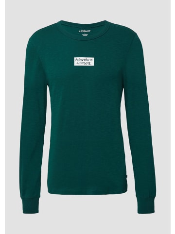 s.Oliver T-Shirt in 79D1_tannengrün