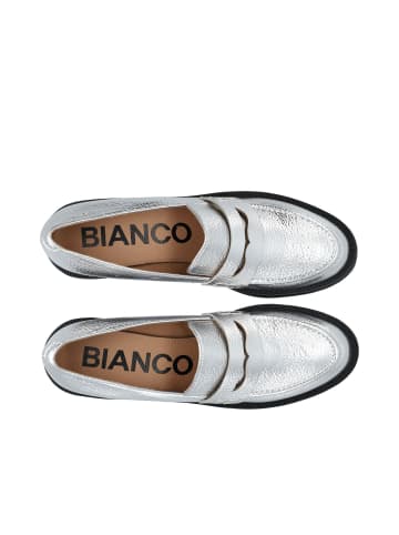 Bianco Halbschuhe in Silver