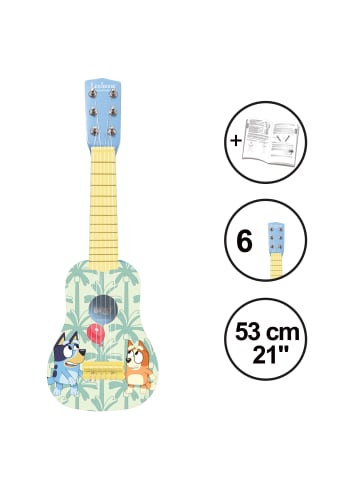 Lexibook Bluey Meine Erste Gitarre Holz – 53 cm