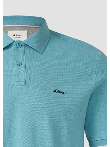 s.Oliver Polo-Shirt in 6603_türkis