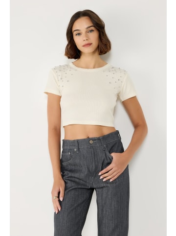 NO MATTER WHAT Shirt in Creme