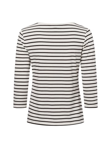 comma T-Shirt in weiß schwarz