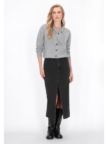 DreiMaster Vintage Women Cardigan in grey melange