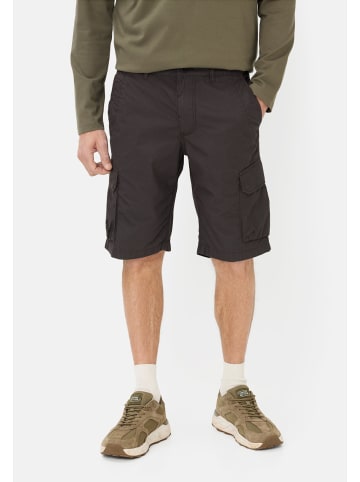 Camel Active Cargoshorts aus reiner Baumwolle in Schwarz
