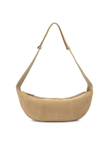 Les Visionnaires Zoe Icon Schultertasche Leder 44 cm in soft tan