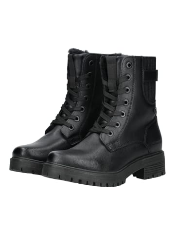 Tom Tailor Stiefelette in Schwarz