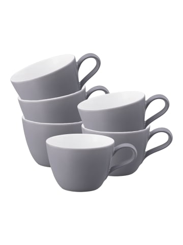 Seltmann Weiden 6er Set Kaffeetassen Life Fashion in 240 ml in Elegant Grey