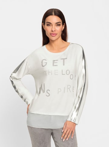 Heine Langarmshirt in ecru