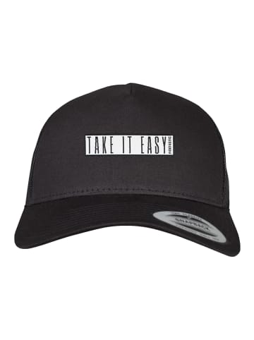 F4NT4STIC Retro Trucker Cap Retro Trucker Cap Take It Easy in schwarz