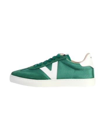 Victoria Niedrige Sneaker aus Leder Grün