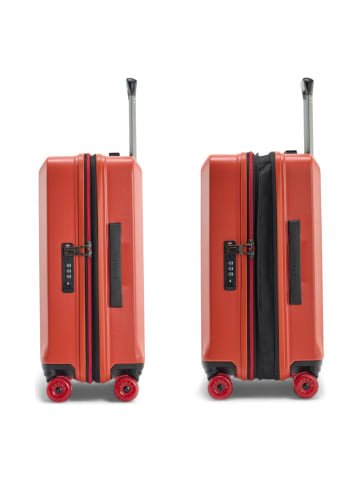 Stratic Buzz 4 Rollen Kabinentrolley S 54 cm in rosso-clay