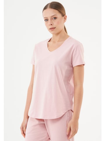Organication T-Shirt "TUBA" in Staubpink
