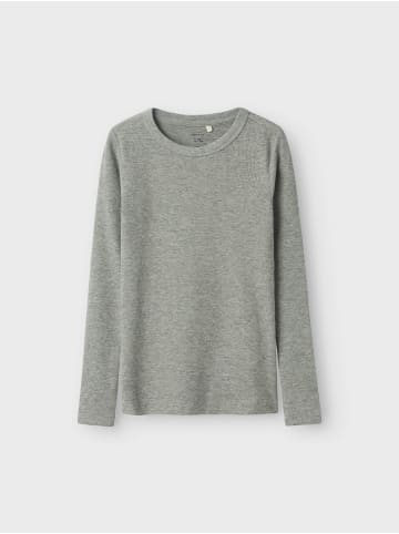 name it Langarmshirt NKFNAKAL LS TOP in grey melange