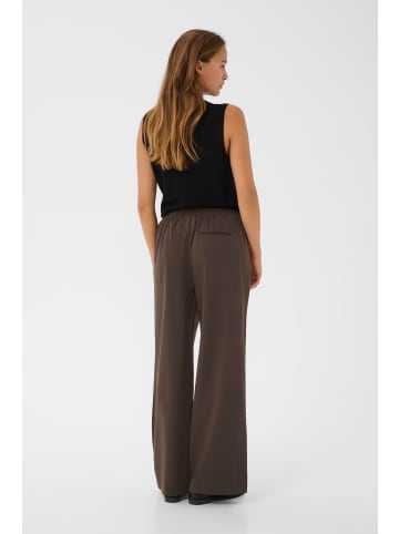 Kaffe Casual Hose KAlauren Regular fit in Chocolate Brown CC
