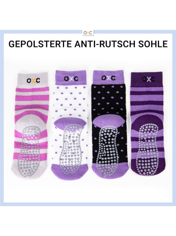 Occulto 4er Pack Stoppersocken Scivolo in Pink