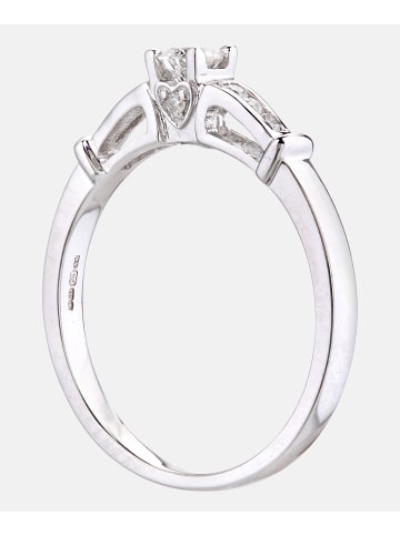 Diamant L'éternel Verlobungsring aus 375 Weißgold mit 0.25 Karat Diamant