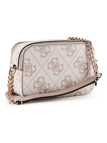 Guess Noelle Umhängetasche 20 cm in dark taupe logo