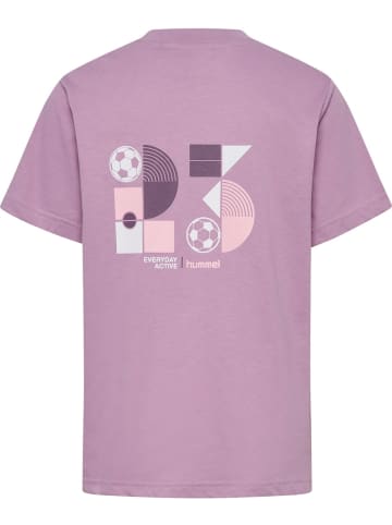 Hummel Shirt "Graphic T-Shirt S/S" in Lila