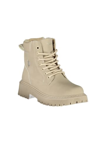 U.S. Polo Assn. Beige Polyurethan Damen Stiefel