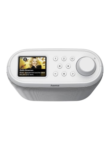 Hama DIR400, DAB+/Internetradio/Bluetooth® in Weiß