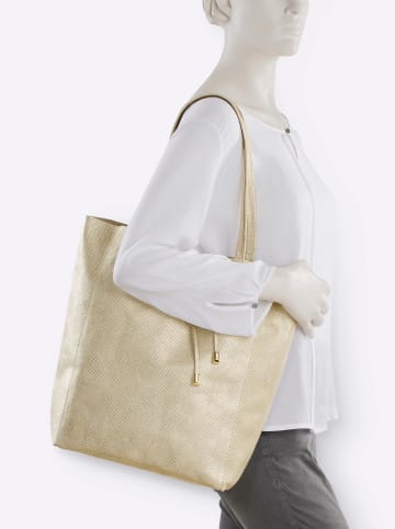 Heine Tasche in hellgoldfarben