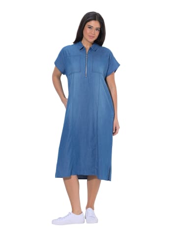Ulla Popken Kleid in blue denim