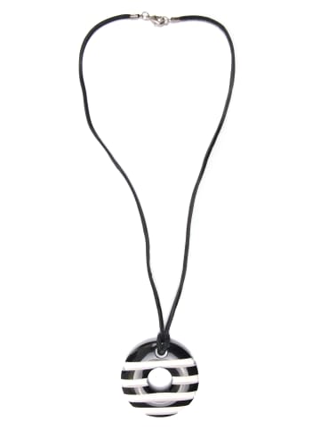 collezione alessandro Lange Kette " Meret " in schwarz