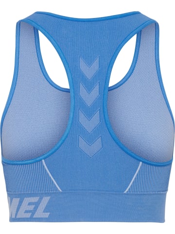 Hummel Hummel T-Shirt S/L Hmlte Multisport Damen Dehnbarem Schnelltrocknend Nahtlosen in RIVIERA/BLUE BELL MELANGE