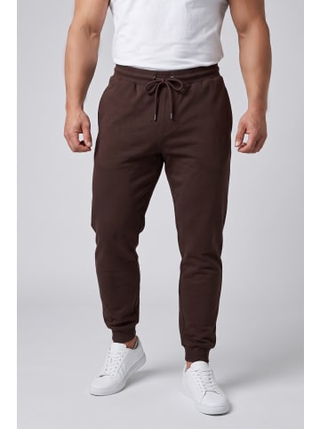 Men Plus Lange Sweathose in espresso