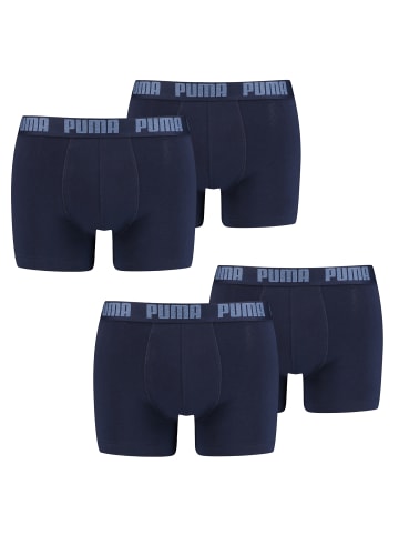 Puma Boxershorts PUMA BASIC BOXER 4P in 321 - navy