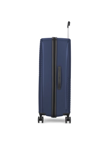 D&N Travel Line 4000 4-Rollen Trolley 76 cm in navy