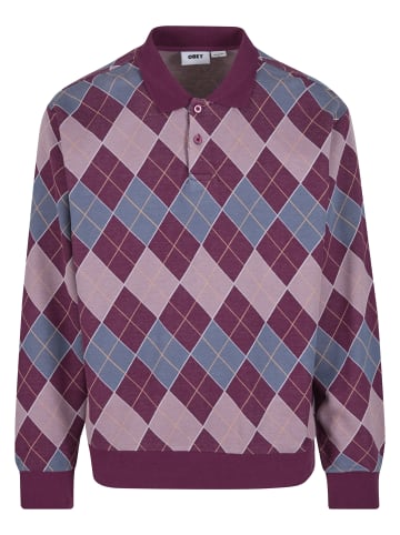 OBEY Long Sleeves in beetroot