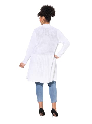 MIAMODA Strickjacke in offwhite